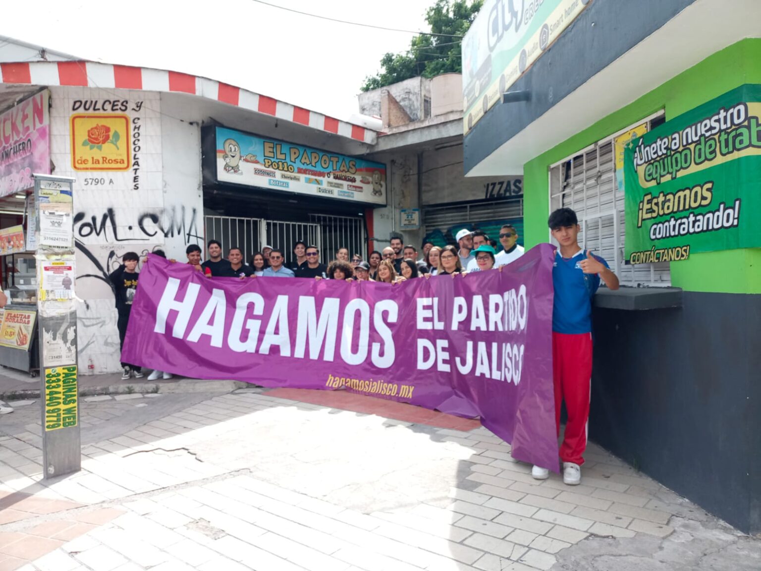 El partido Hagamos inicia visitas a las colonias con el fin de detectar sus carencias y necesidades