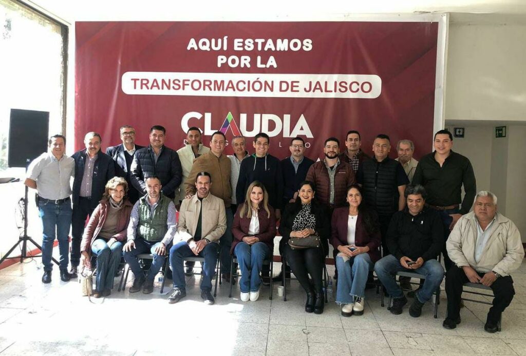 Liderazgos regionales se suman a Claudia Delgadillo.