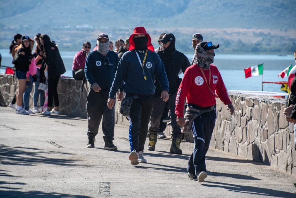 Anuncian el operativo de seguridad en Cajititlán.