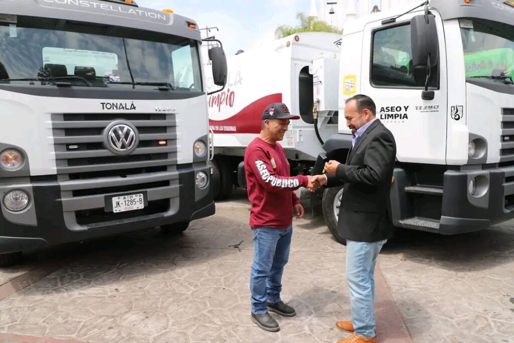 Tonalá tiene 25 nuevos vehículos.