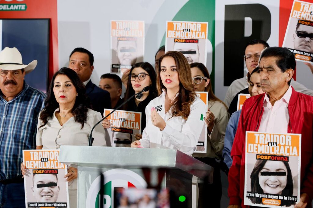 PRI denuncia «fosforenato» por reforma electoral.